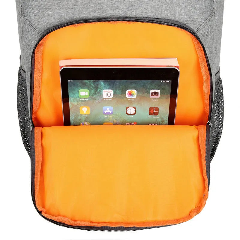 Large outdoor thermal picnic backpack in Oxford cloth with dry-wet separation compartments