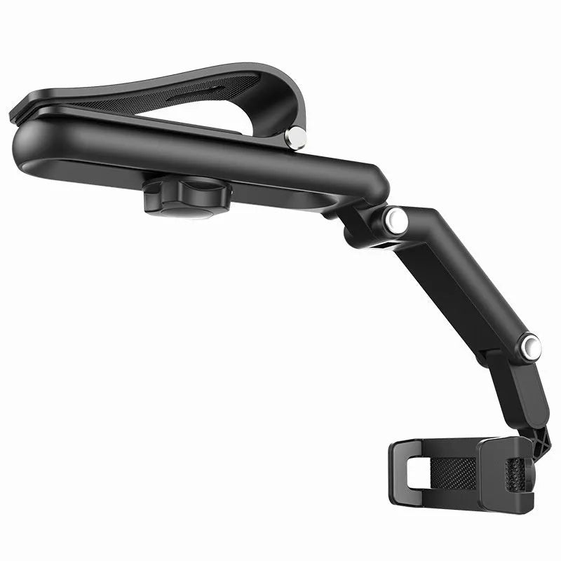 Car air vent mobile phone bracket with clip mechanism in grey and green colour options