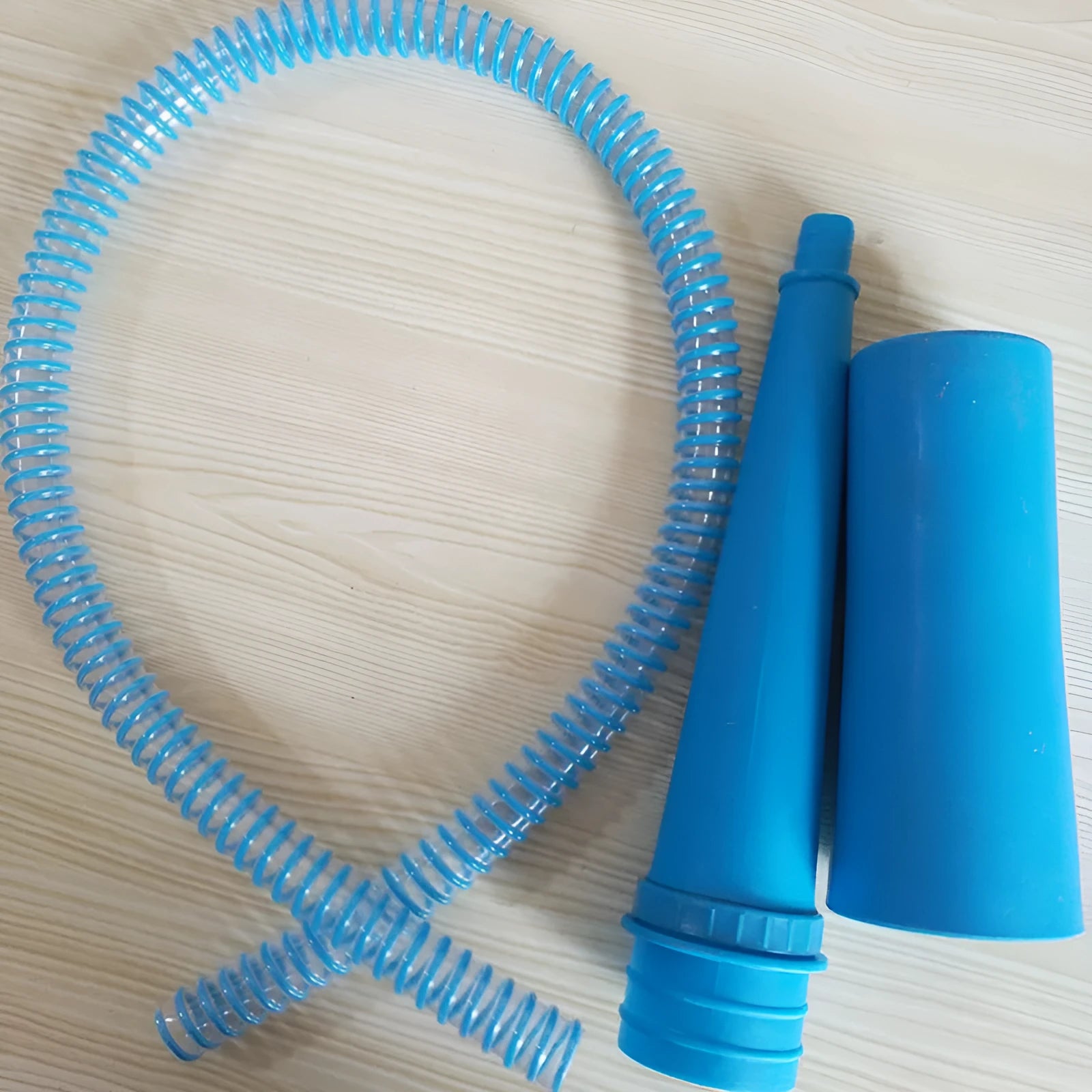 Blue suction pipe vacuum cleaner head with 114cm length for washing machine dust removal