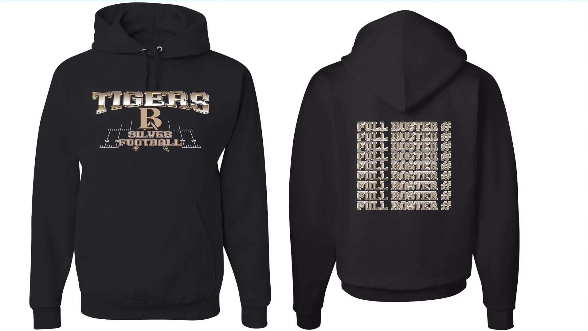 Black European size drop-shoulder sleeve hoodie with long sleeves and no collar