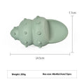 Deep sea shark rubber dog toy in blue or green colour options for pet chewing and play.