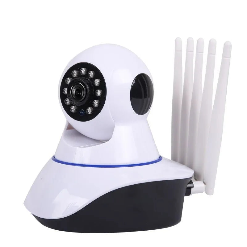 White dome wireless HD night vision surveillance camera with 3.6mm lens