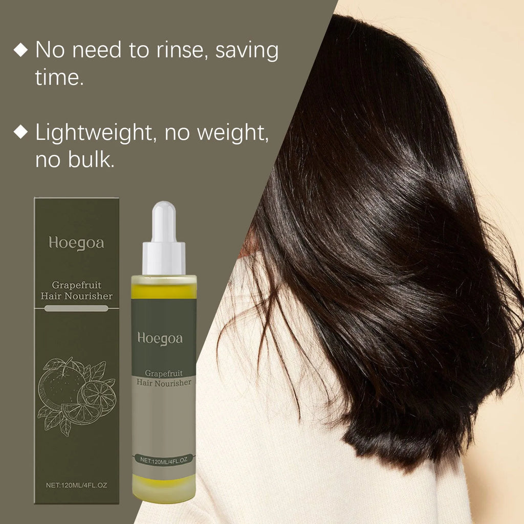 120ml bottle of Grapefruit Hair Conditioner with Vitamin E and botanical oils.