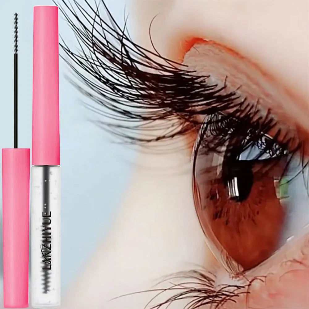 White eyelash growth liquid serum in packaging with LZY3911 and LZY4000 specifications