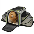 Cat carrier bag made from 600D cation polyester in solid colour design
