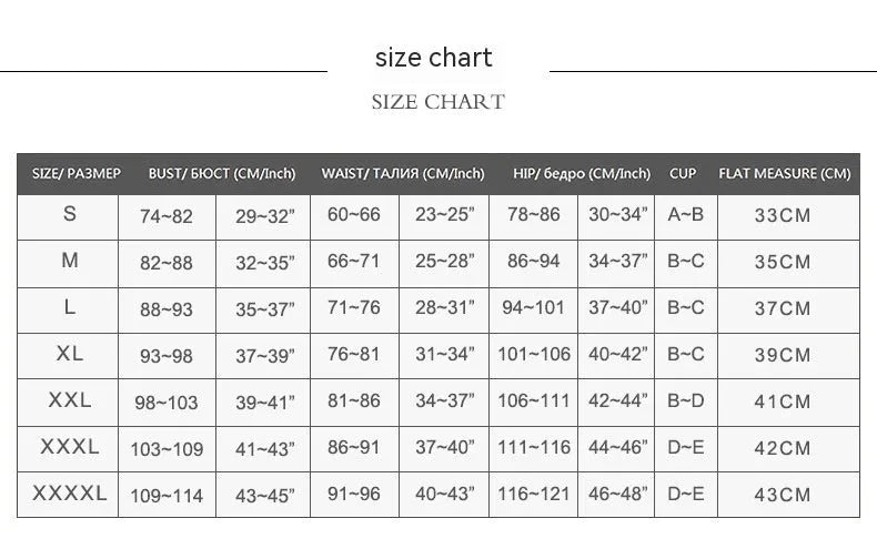 Women's printed three-piece swimsuit bikini set in polyester fabric showing top, skirt and panties