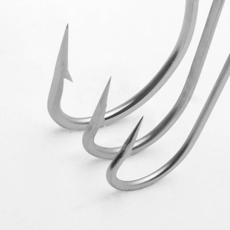 Alloy sea fishing hooks for weever, snakehead and seahorse fishing in multiple specification styles
