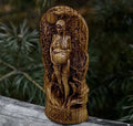 Resin Greek goddess statue sculpture measuring 22cm tall for pagan altar or garden decoration