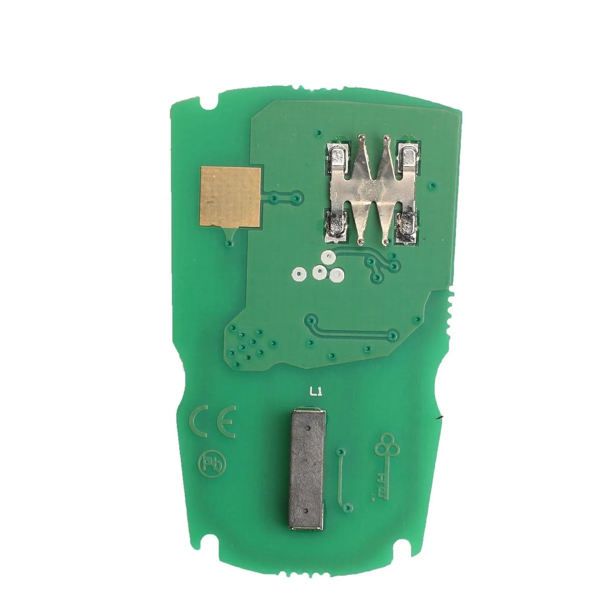 BMW CAS3 semi-intelligent remote car key replacement with metal and plastic construction