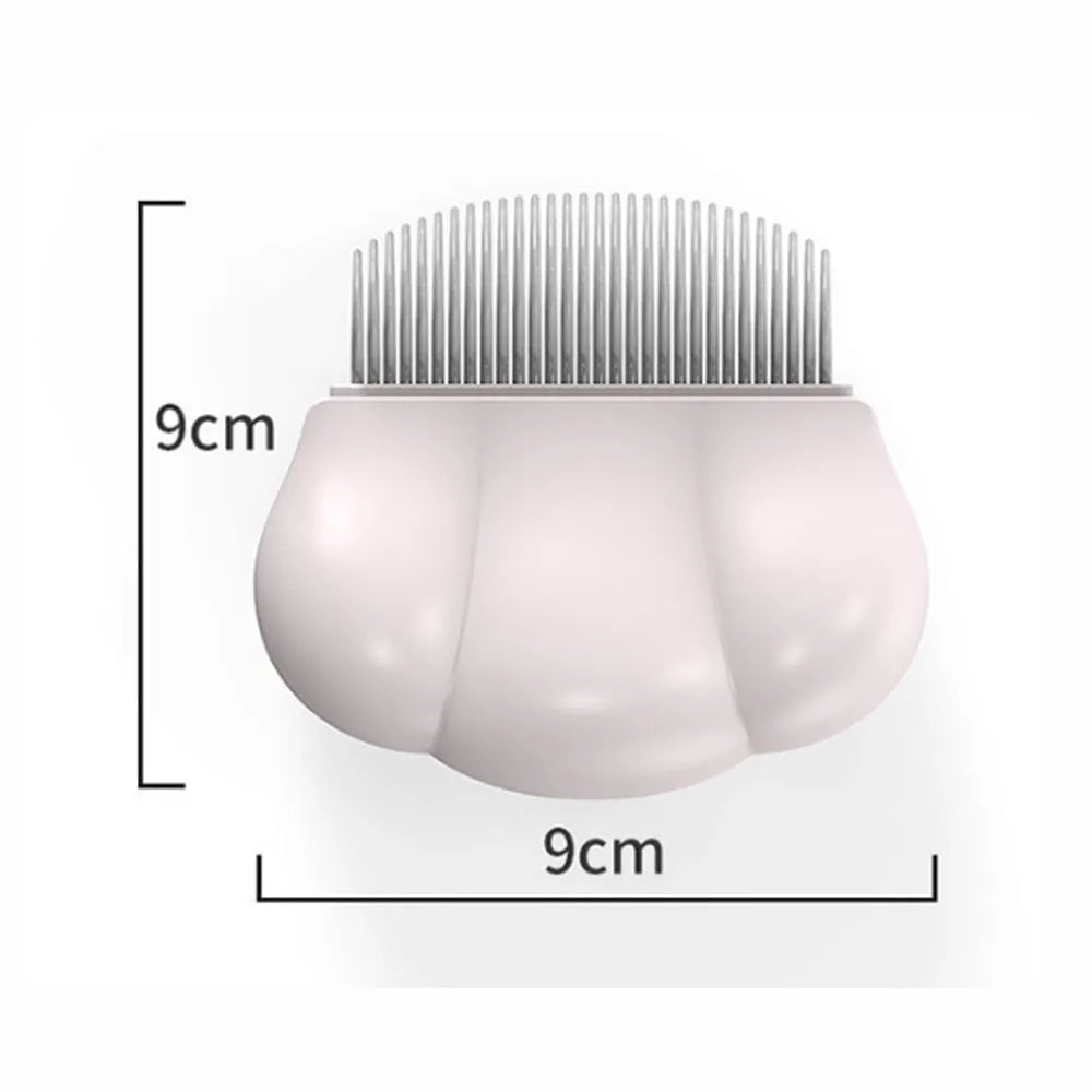 Paw Soft deshedding brush with 9cm head for cats dogs rabbits grooming matted fur removal