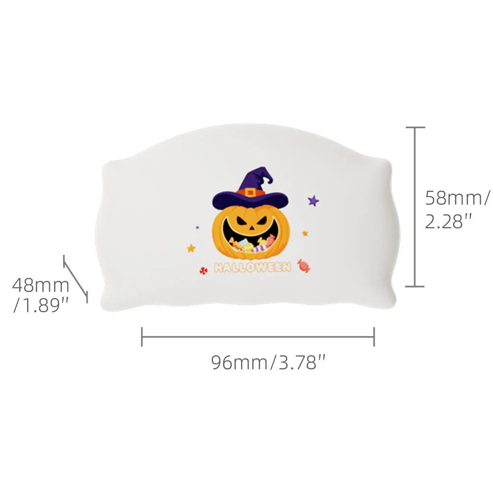 Cartoon Halloween table lamp in Magic Ghost or Pumpkin Ghost design with USB-C charging port