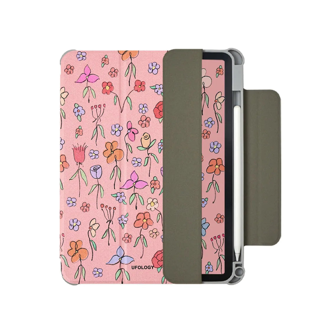 Magnetic polyurethane protective sleeve case for a 10.9-inch iPad Air 5 and iPad Air 4 tablet.
