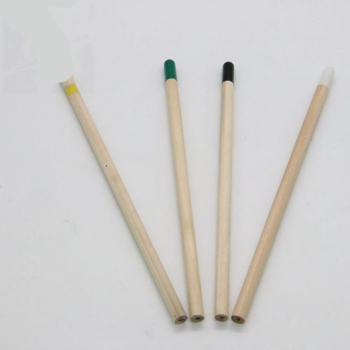 HB seed pencil with biodegradable capsule containing plant seeds in assorted colours