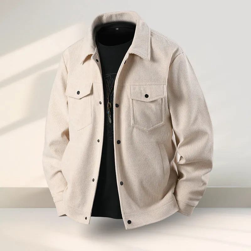 Men's slim fit Lycra coat with ruffle design in polyvinyl alcohol fibre construction showing colour options