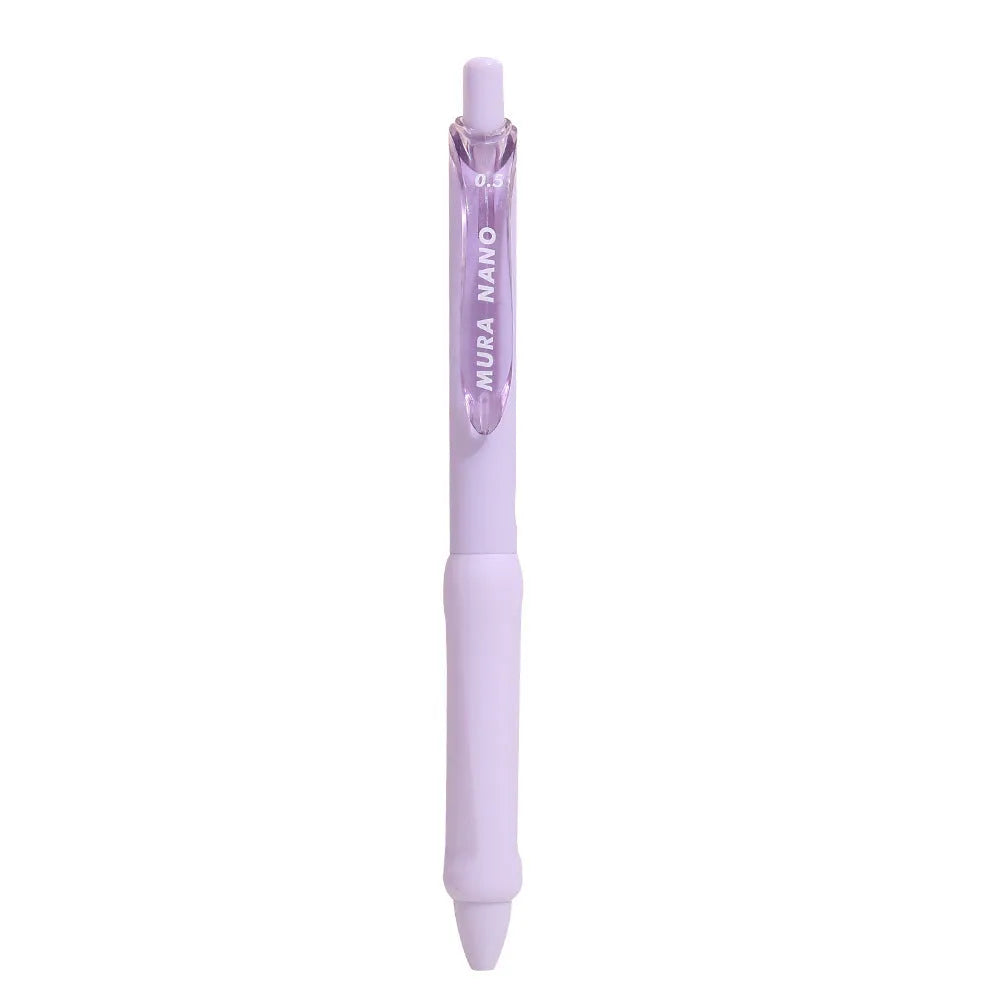 Macaron colour series press gel pen with a 0.5mm tip on a white background.