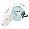 Soft rubber mask aid accessory in A format for alternative face covering fastening