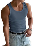 Men's black tight-fit round neck sports T-shirt with wool lining for workouts.