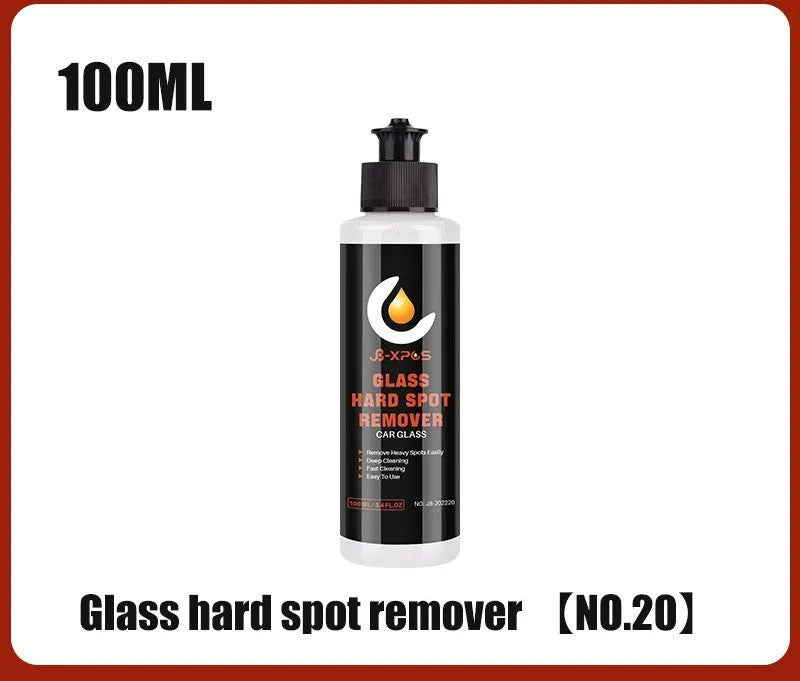 Glass oil film remover cleaning cream in squeeze bottle for car and household windows