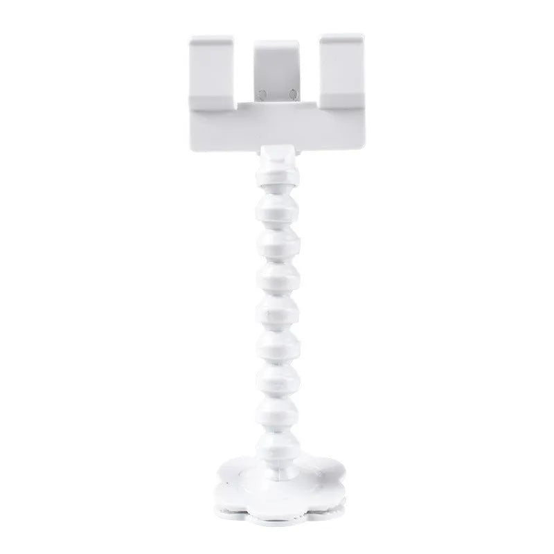 Black plastic pet photography tool with rotating clip for mobile phone attachment