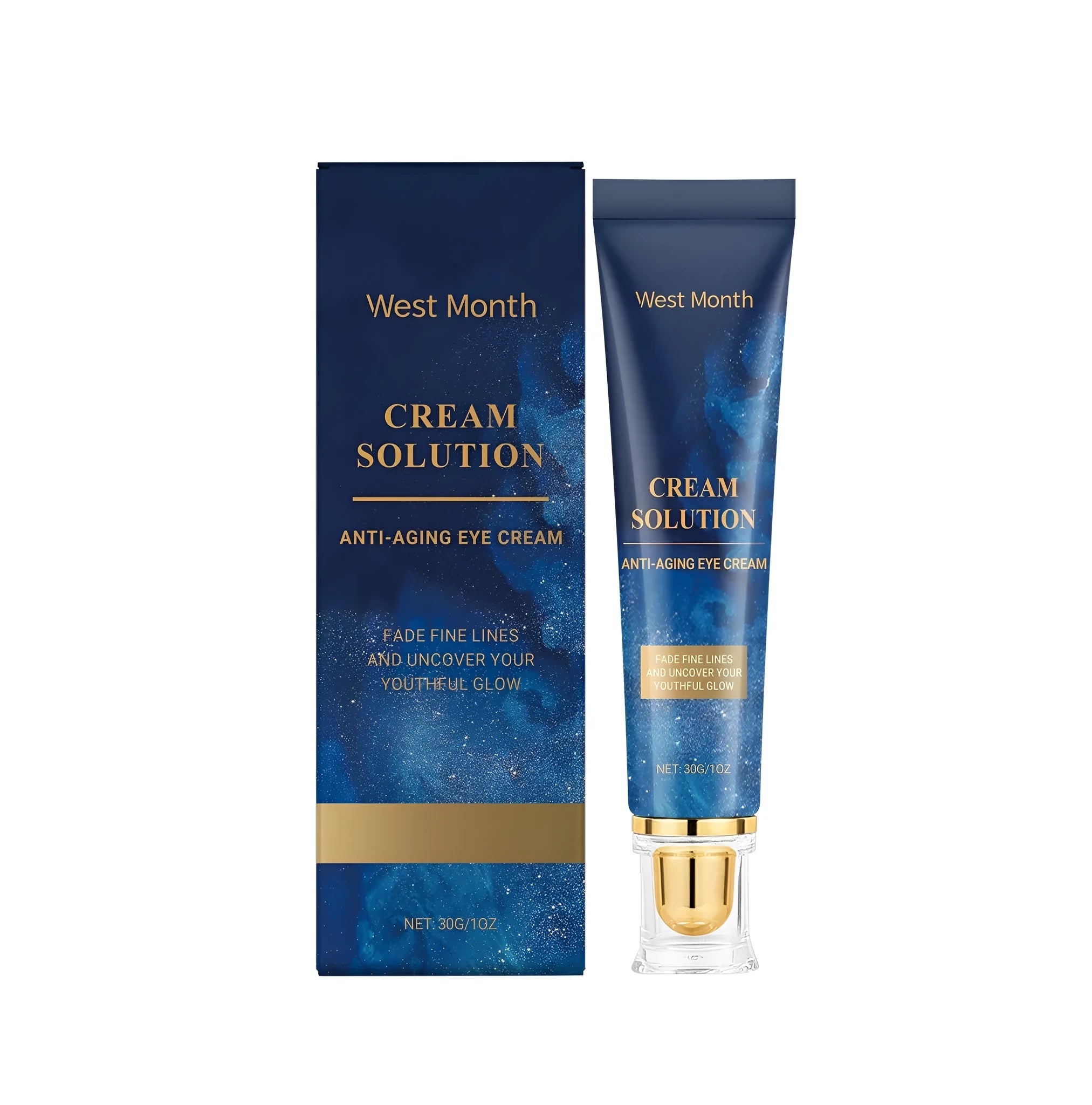 30g tube of Light Spot Tightening and Repairing Eye Cream with hyaluronic acid.