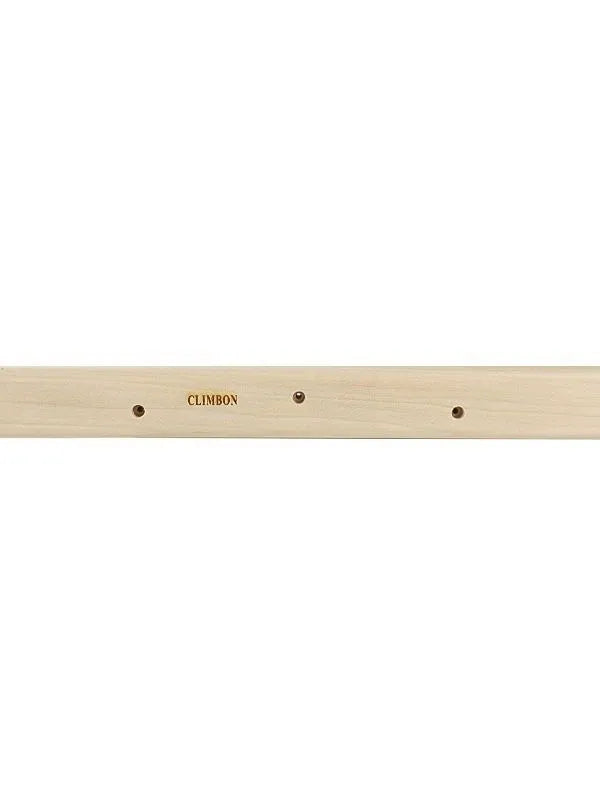 Set of three solid wooden fingerboards in 12cm, 40cm, and 50cm lengths for grip strength training