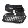 Black ABS plastic Volkswagen Golf 3 fog light cover pair for front bumper installation