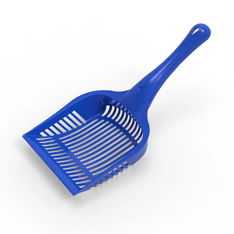 PP plastic cat litter scoop in red, yellow, or blue colours in small or medium sizes