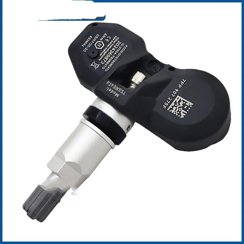 Black Audi tyre pressure monitor TPMS sensor replacement unit