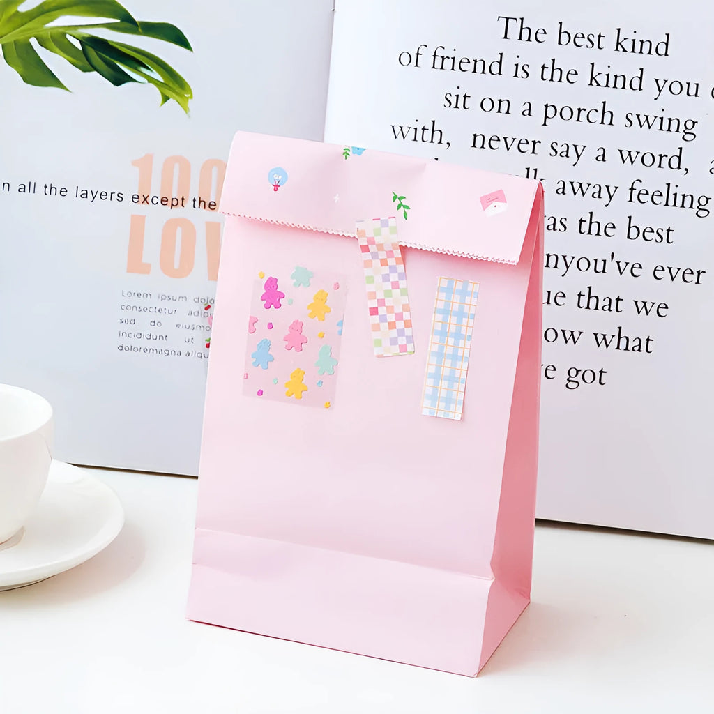 PVC index stickers for study notes in 12 decorative styles measuring 15x50mm