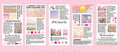 Paper sticker book showing twenty landscape painting stickers in 60x120mm size with eight colour options