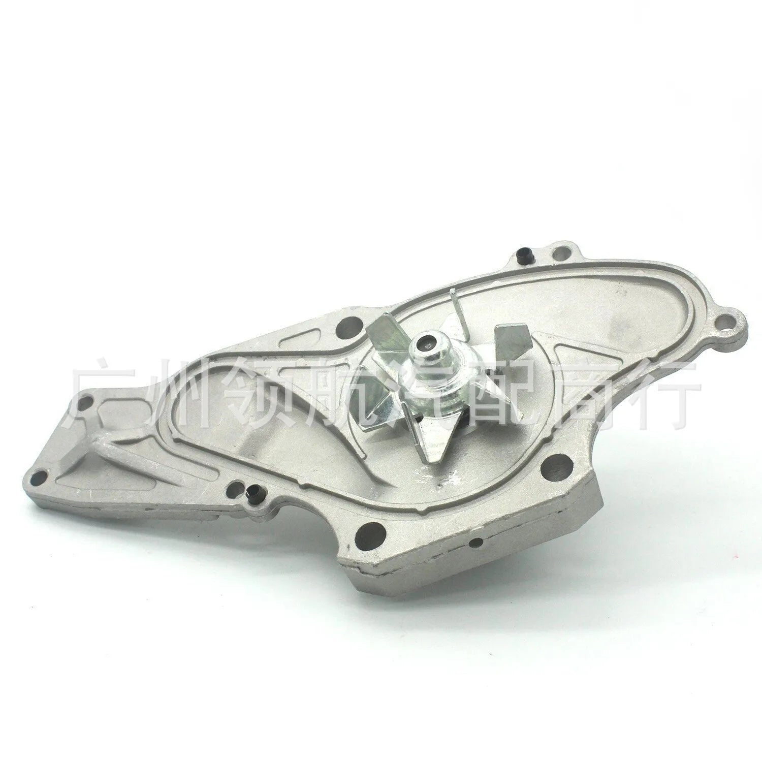 Metal belt and water pump assembly component for automotive engine cooling system