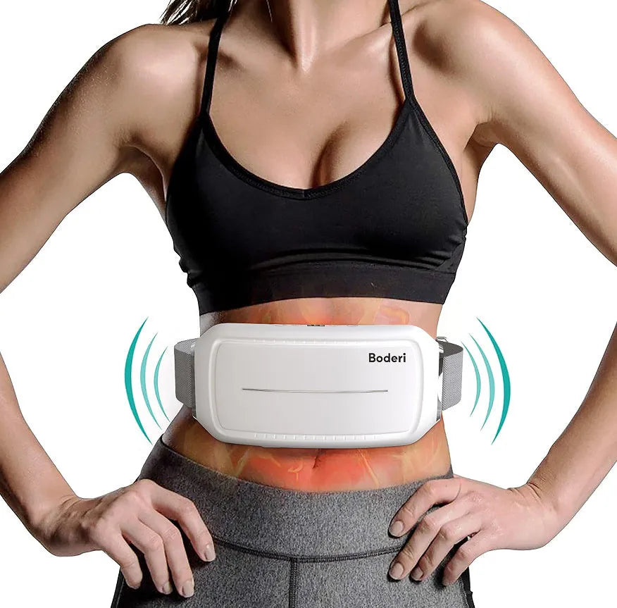 White adjustable tummy machine for abdominal exercises with compact design