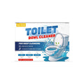 Toilet bowl cleaner powder in four individual 30g sachets for removing urine stains and odours