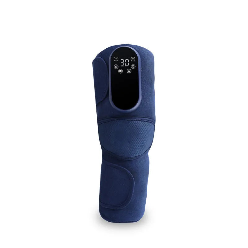 Airbag Blue Single self-heating knee massager with vibration and air pressure compression functions
