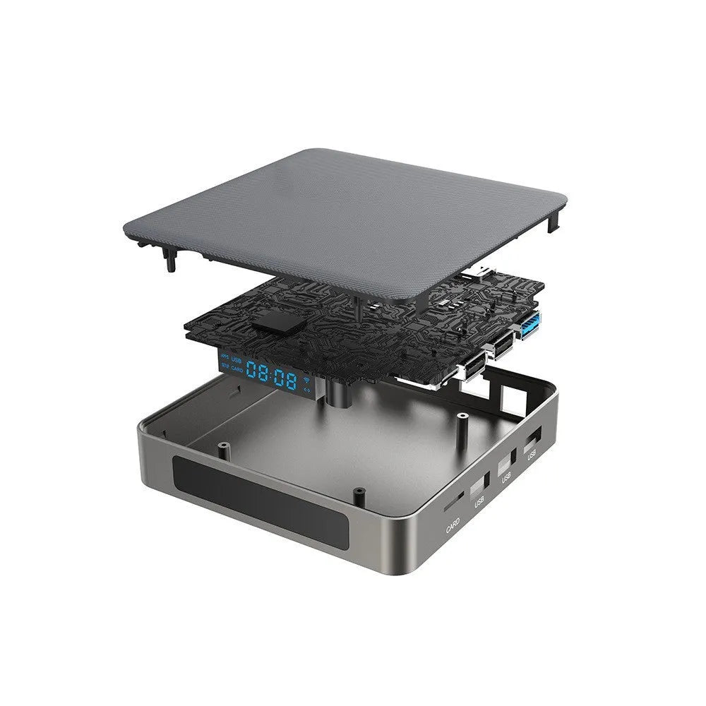 Android Bluetooth 8K network set-top box with remote control and HDMI cable