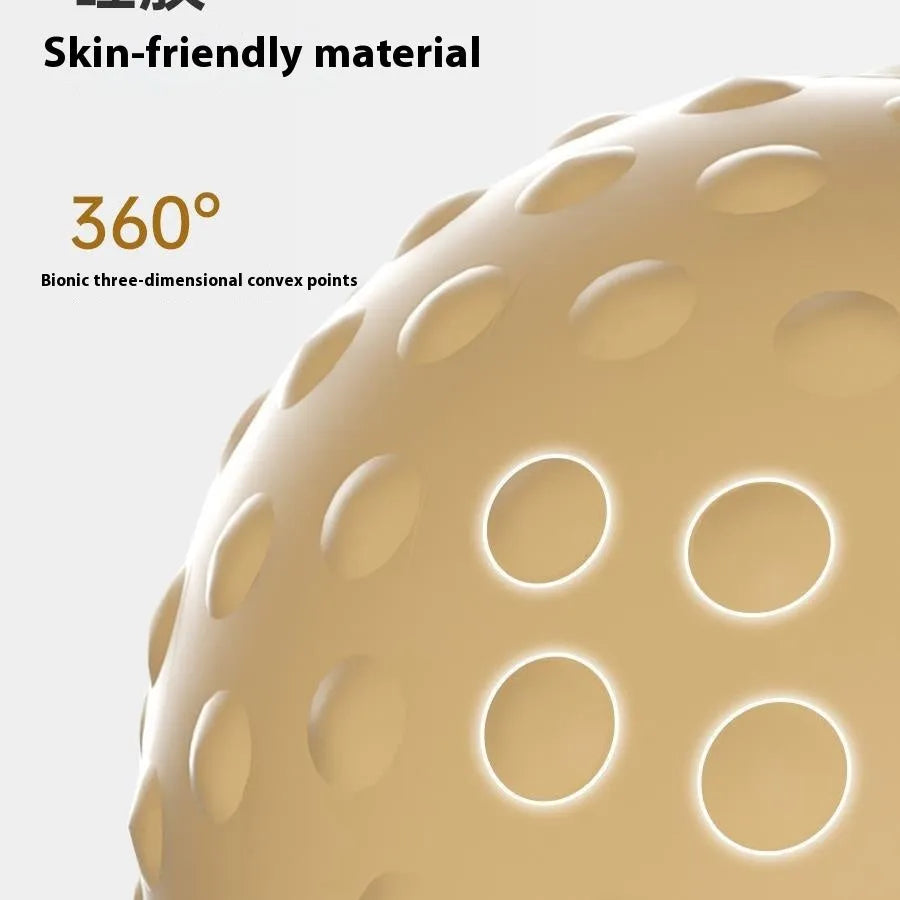 Massage ball cold and hot compress therapy equipment for foot and back muscle relaxation