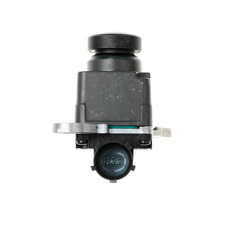 Black plastic rear view reversing camera for Dodge Ram trucks with adjustable angle mount