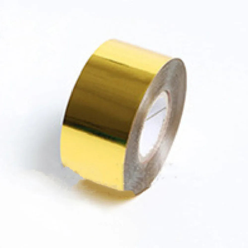 Rolls of electrochemical aluminium hot foil transfer paper in various metallic colours for leather and plastic branding