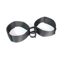 Black knitted belt strap for adult toy tools and women's appliance accessories