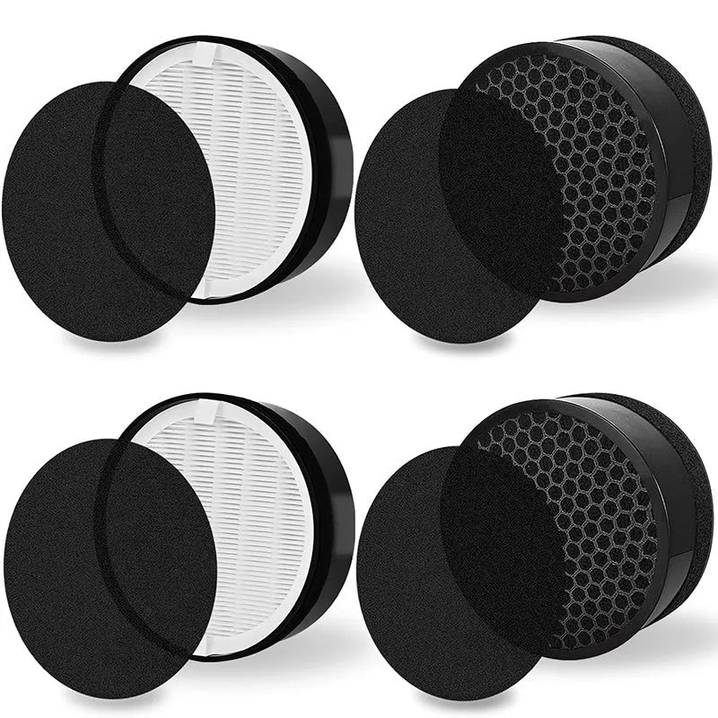 Levoit LV-H132 compatible replacement air filter accessory with screen and cotton