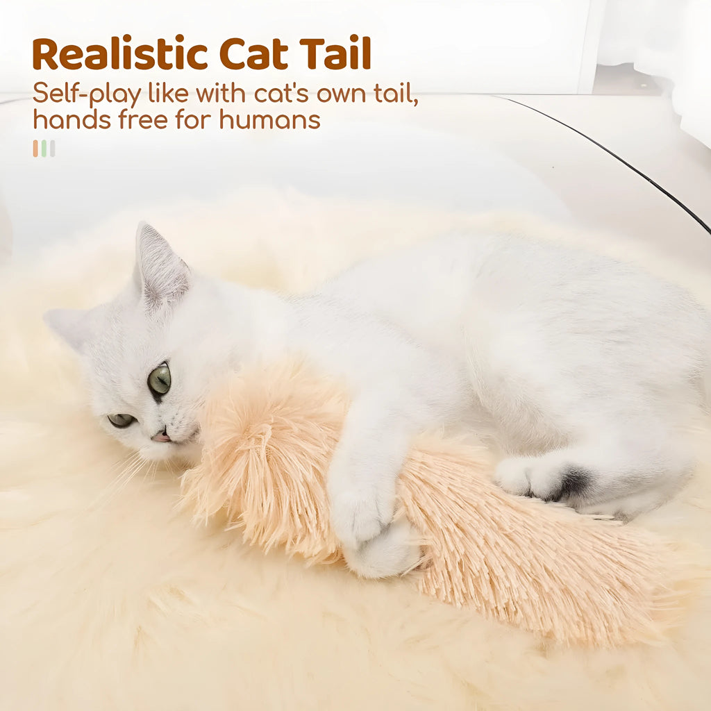 Cat plush toy pillow in blue green pink or white colours measuring 27cm by 10cm