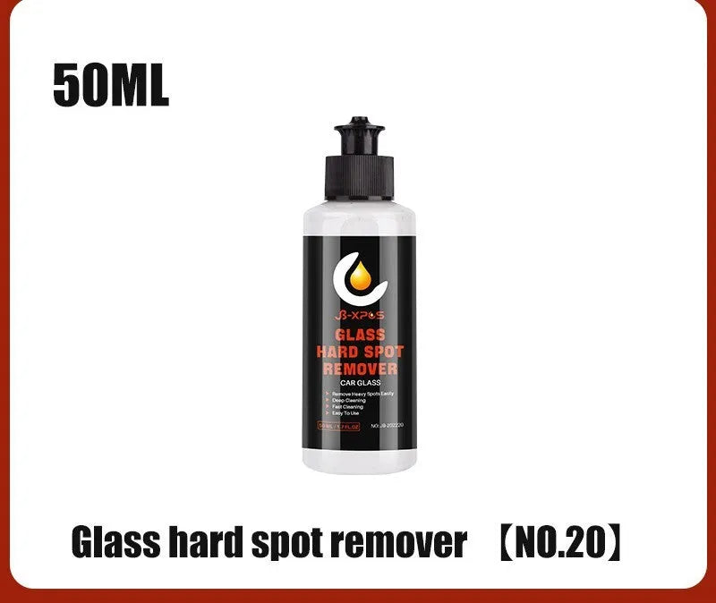 Glass oil film remover cleaning cream in squeeze bottle for car and household windows
