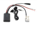 Bluetooth adapter cable kit for Citroen and Peugeot RD4 car stereos with microphone