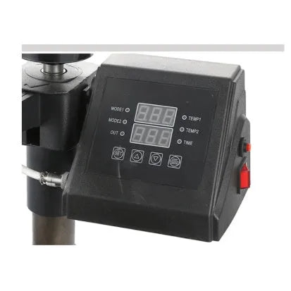 Black clothing thermal transfer machine for T-shirt printing with 70x70x35cm dimensions