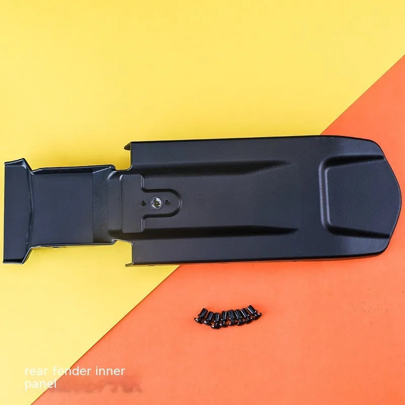 Carbon fibre rear mudguard kit for a Light Bee electric off-road bicycle.