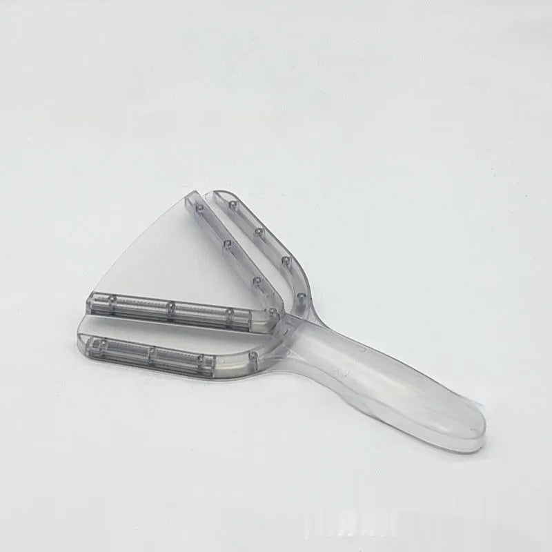 Adjustable telescopic bottle and can opener in red, transparent, or grey colour