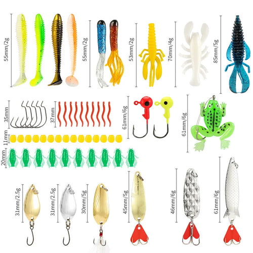 Christmas Mino Bog fishing set blind box containing 24 metal pieces with hand-painted collectible figures