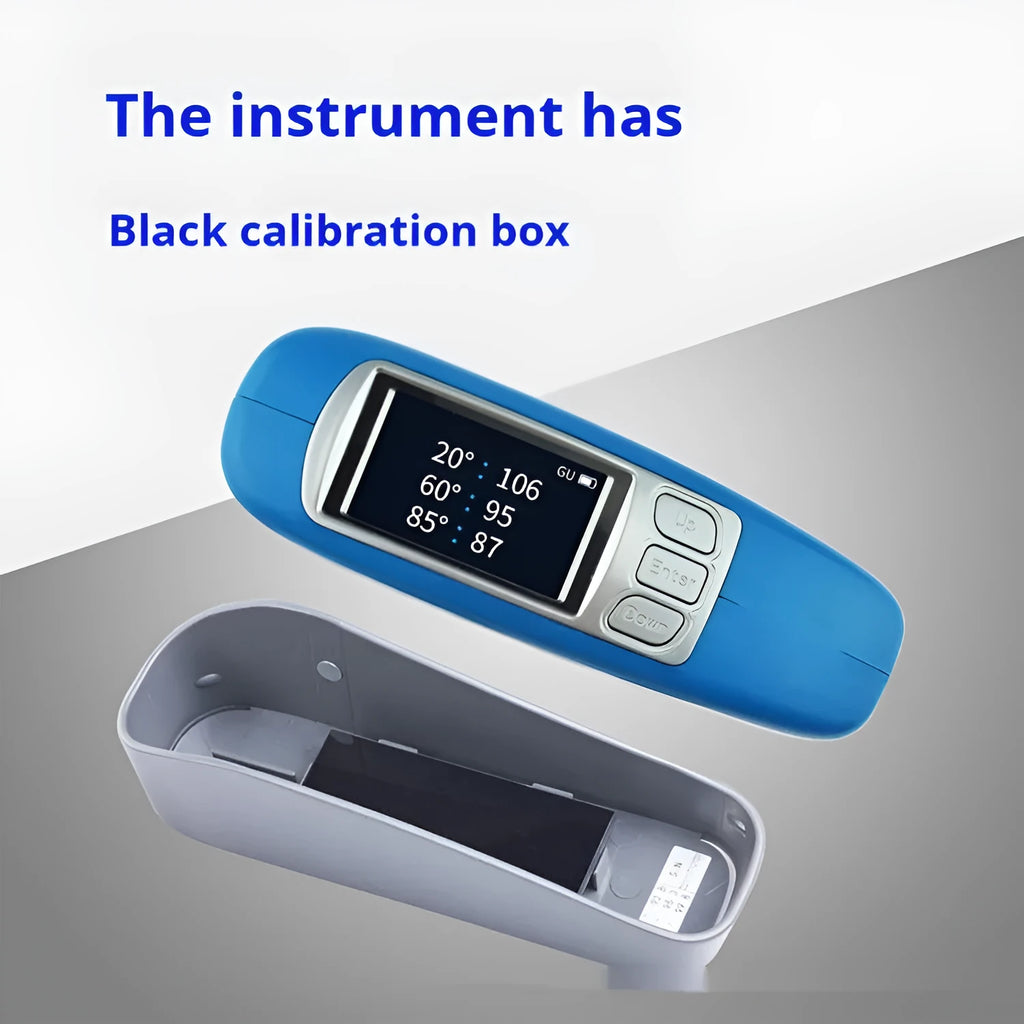 Ceramic brightness stone portable digital glossiness tester for surface finish measurement
