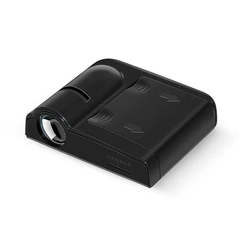 Car decorative projection lamp with ABS plastic housing measuring 6.5cm by 6.3cm