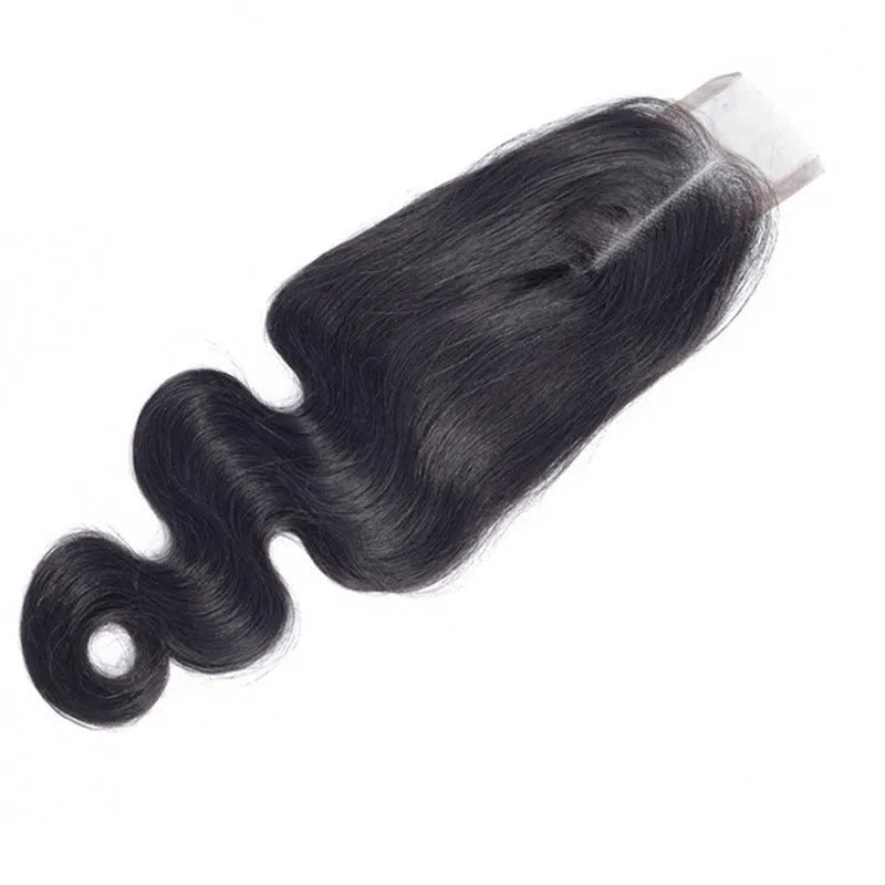 Natural colour straight human hair women's wig showing length options from 8 to 20 inches